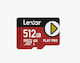 Lexar Play SDXC 512GB Geschwindigkeitsklasse 10 UHS-I 160MB/s