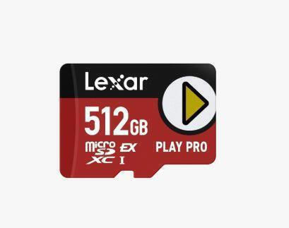Lexar Play SDXC 512GB Geschwindigkeitsklasse 10 UHS-I 160MB/s