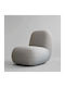 Chair Armchair Taupe 75x92x75cm