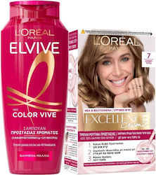 Promo Color Vive Σαμπουάν Περιποίησης Βαμμένα Μαλλιά 400ml & L'oreal Excellence Creme 7 Ξανθό 48ml Promo Color Vive Σαμπουάν Περιποίησης Βαμμένα Μαλλιά 400ml & L'oreal Excellence Creme 7 Ξανθό 48ml