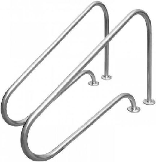 Balustradă de ieșire Arg pentru piscină, flanșe din inox316