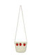 Aquablue Kinder Rucksack Umhängetasche Beige 14cmx13cmcm Erdbeeren
