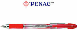 Στυλο Penac Soft Glider 0.7mm Kokkino