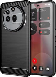 Techsuit Carbon Back Cover Σιλικόνης Μαύρο (Not...