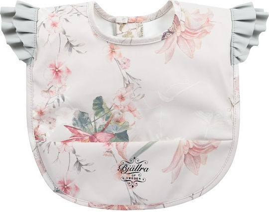 Bjällra of Sweden Waterproof Bib Fabric with Pocket Butterfly