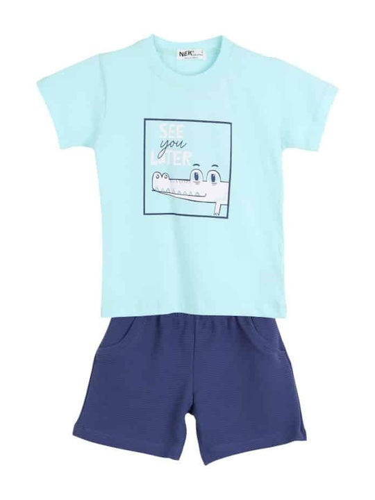 Nek Kids Wear Kinder-Set mit Shorts Sommer 2Stü...