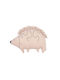 L1n0 Hedgehog Pillow Mauve Pink