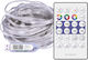 Eko Light Smart Ταινία LED USB 5V RGB Φως 10m με Τροφοδοτικό & Τηλεχειριστήριο