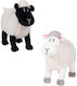 Fun World Jucărie de pluș Oițe 18 cm. (Diverse modele) 1 buc
