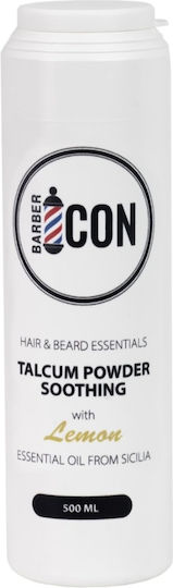 Ταλκ Barber Icon Talc Powder Lemon Scent 500ml