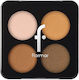 Flormar Παλέτα με Σκιές Ματιών Matte σε Στερεή Μορφή 03 Bronze Goddess 6gr