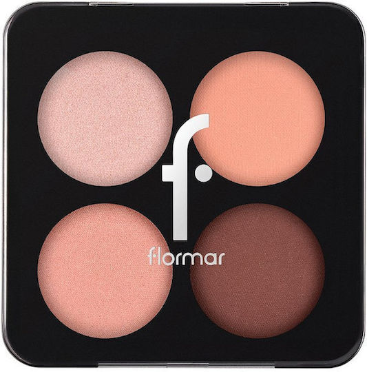 Flormar Παλέτα με Σκιές Ματιών Matte σε Στερεή Μορφή 08 Fall In Love