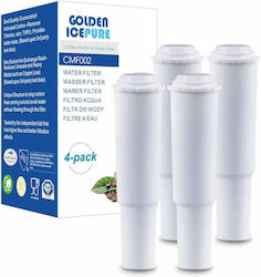 Golden Icepure Coffee Filter Compatible Jura White 60209 68739 62911 4pcs Golden Icepure Coffee Filter Compatible Jura White 60209 68739 62911 4pcs