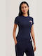 Damen T-Shirt Blue
