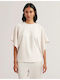 Cherica Damen Bluse Ivory