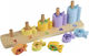 Orange Tree Toys Παιχνίδι Στοίβαξης από Ξύλο για 18+ Μηνών