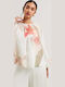 Eriana Women's Blouse Ivory