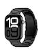 Apple Watch Series 10 46mm Metal Alloy Titanium Bezel Three Beads Black