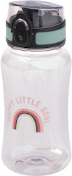 Laessig Rainbow Plastic Kids Water Bottle Multi...