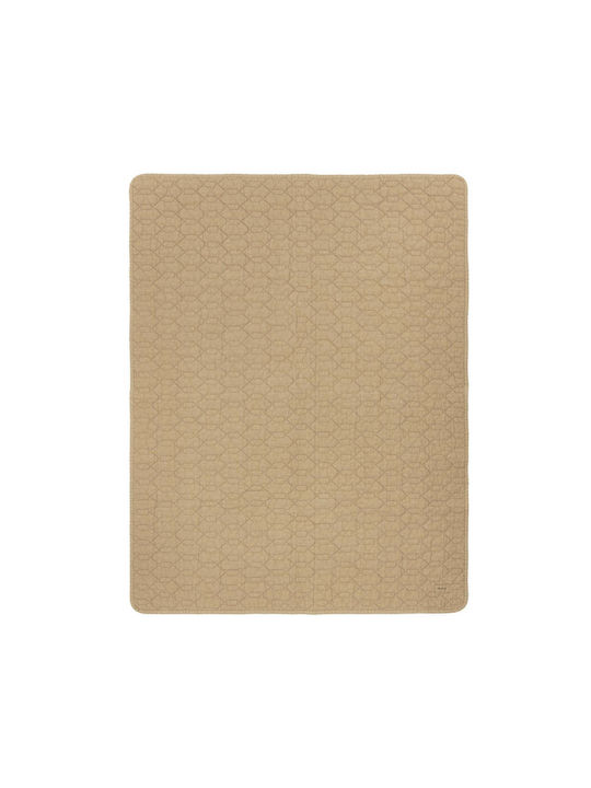 Nobodinoz Blanket Cot Wabi Sabi Brown 100x135cm