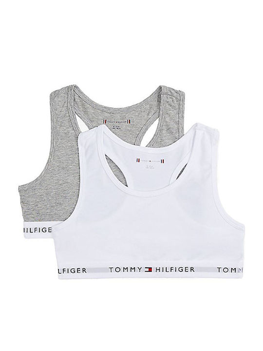 Tommy Hilfiger Light Gray Heather, White