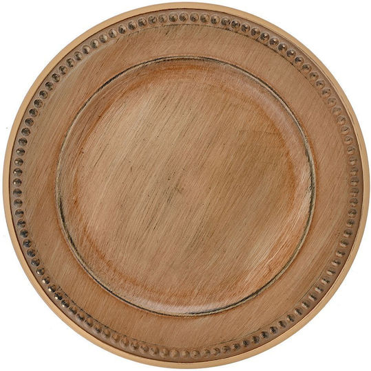 Iliadis Servierplatte Untiefe Kunststoff Braune 33cm Iliadis Servierplatte Untiefe Kunststoff Braune 33cm