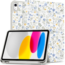 Tech-Protect SC PEN Flip Cover (iPad 10.9” (2022), iPad 11” (2025)) Flori de Primăvară
