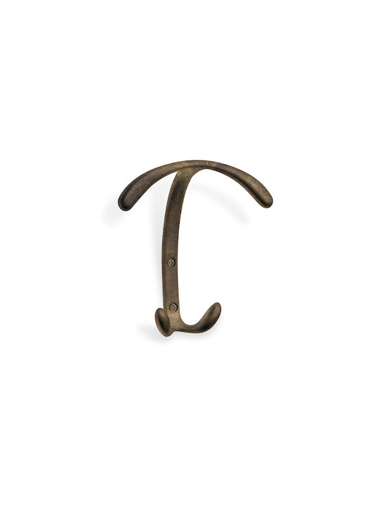 Mital Single Wall-Mounted Bathroom Hook Bronze