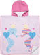 True Blue Seepferdchen Strandponcho 58x60cm