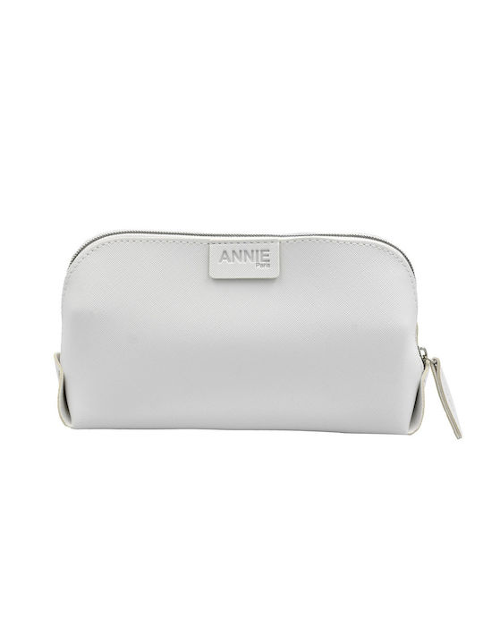 Annie Safiano Pouch White