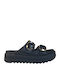 Women's Platforms In Slipper Style Black