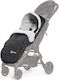 Ergobaby Калъф за количка Waterproof Черен с плюшено покритие