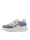 Γυναικεία Sneakers Μπλε / Ασημι
