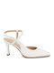 Leather White Heels