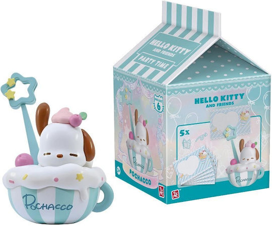 Hello Kitty & Приятели Pochacco Party Time Серия Стойка за Бележки