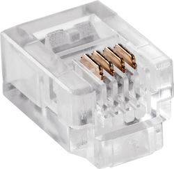 Telephone Plug Rj11 6p 4c