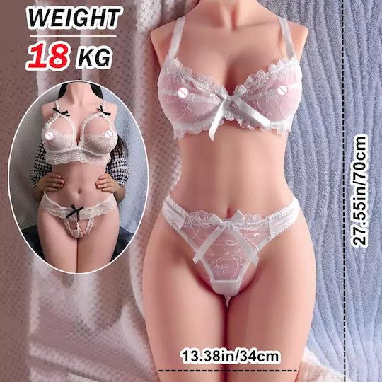 Male Masturbator Soft Silicone Material Multiple Weight Options 18kg Doll