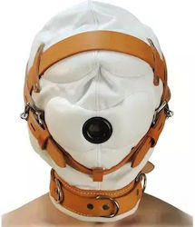 XR Leather Κολάρο σε Λευκό Χρώμα