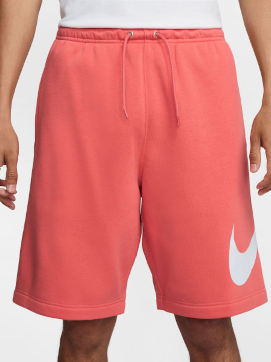 Nike Club Ανδρική Βερμούδα Πορτοκαλί
