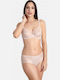 Bra without Padding Underwire Nude