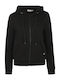 Marlen Jacket Women's Long Lifestyle Jacket for Winter with Hood Black