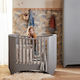 Leander Crib Bumpers Classic for the Crib Rails Snow 180cm
