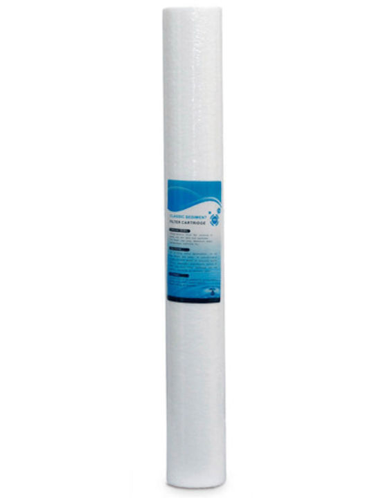 HidroWater Ersatz-Wasserfilter Unter der Spüle / Zentrales Wasserfiltersystem aus Polypropylen 20" 5 μm (Mikrometer)