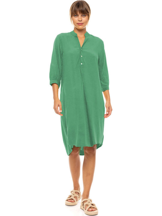 Beachwear Solid Sea Green Bn-289 Bn-289-sea Gre...