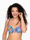 Underwire Bikini Bra Blue