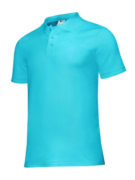 Malfini Pique Men's Short Sleeve Promotional T-Shirt Blue