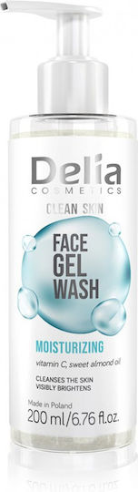 Delia Cosmetics Face Gel Wash Gel Față 200ml