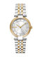DKNY Essential Glitz Damen Uhr mit Silber Metallarmband