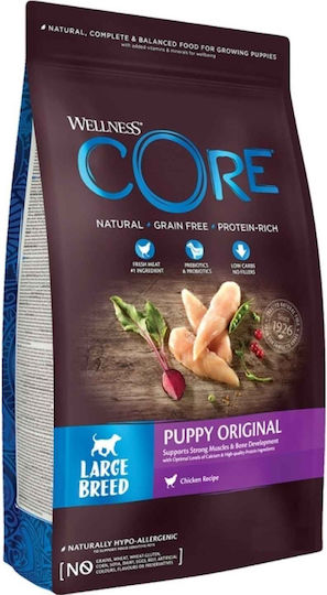 Core 12kg Ξηρά Τροφή για Κουτάβια Μεγαλόσωμων Φυλών με Κοτόπουλο, Κρέας, Λαχανικά και Τόνο