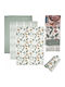 Orion Towel from 100% Cotton 70x50cm 3pcs